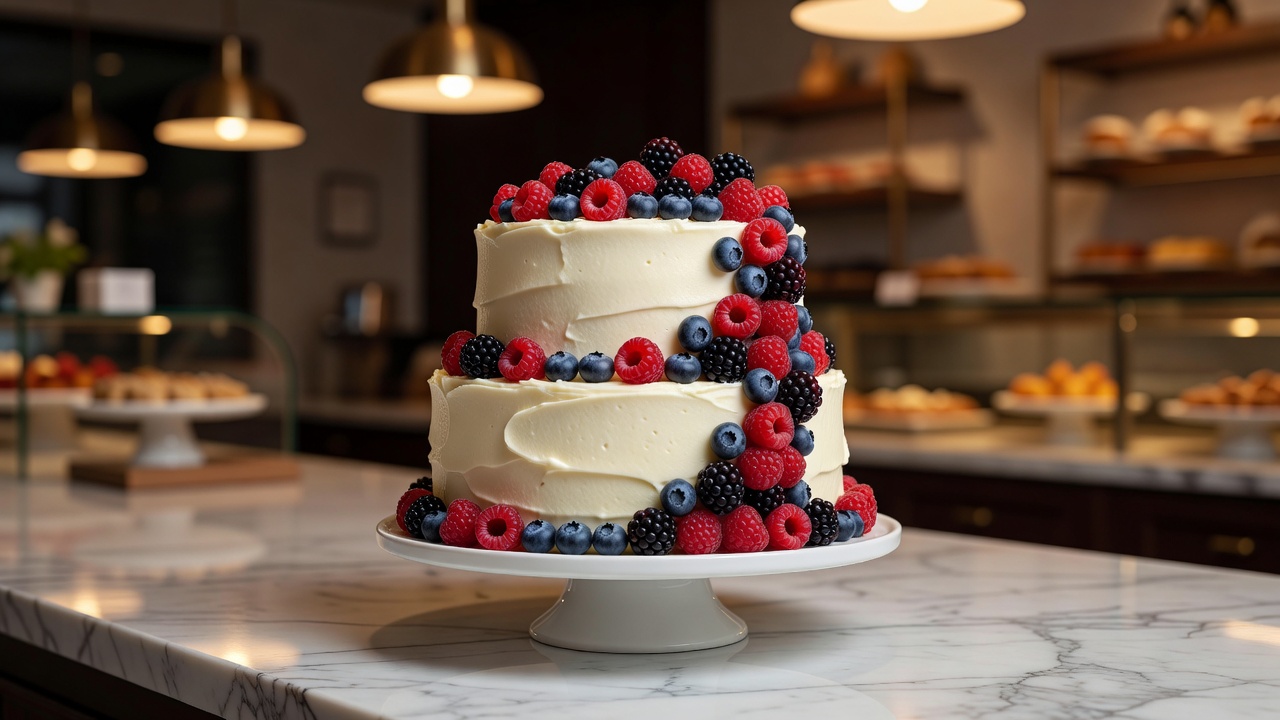 Concept image of a custom celebration cake